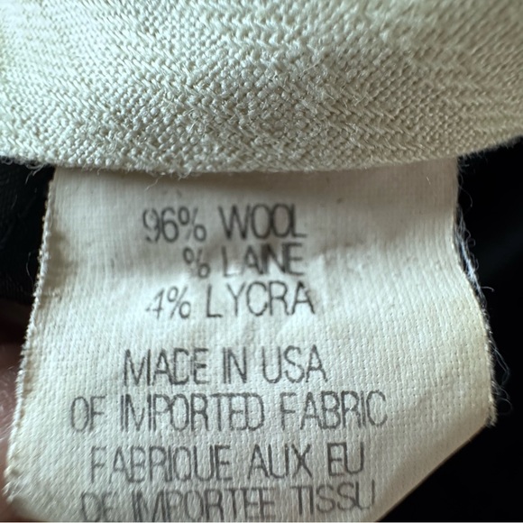 Theory Blue Wool Flare Trouser Pants Size 10 - Picture 11 of 13